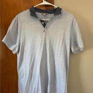 Men's Calvin Klein Jeans Blue Polo Shirt - Size Large